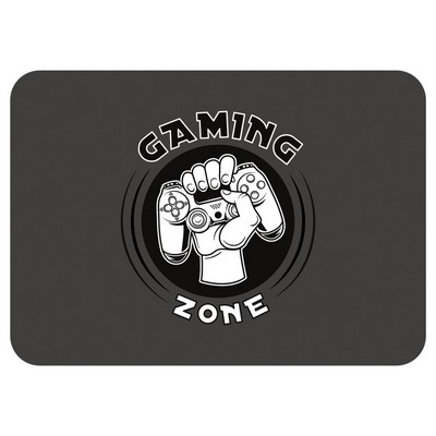 Single Color Screen Print Neoprene Rectangle Mouse Pad