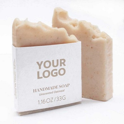 Unscented Oatmeal Soap (Half Thick)