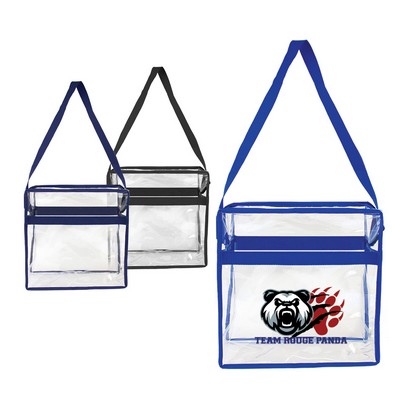 Square Crossbody Stadium Tote