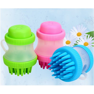 Silicone Pet Shower Brush Massage Tools For Dog And Cats