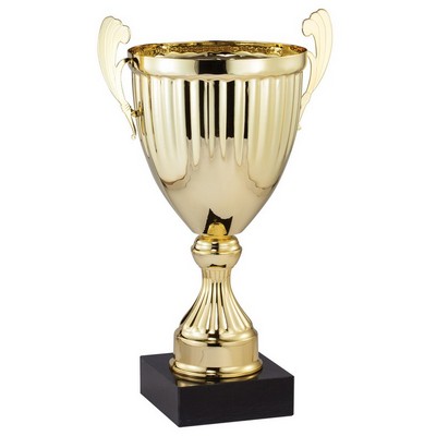 Gold Royal Trophy Cup 17 1/4" H