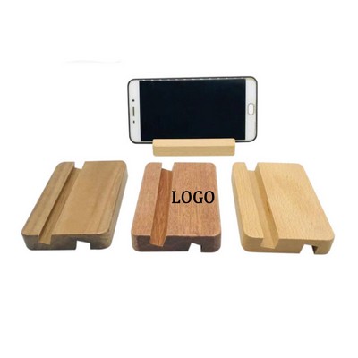 Wooden Cell Phone Stand