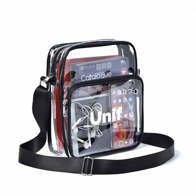 Thicker Pvc Messenger Shoulder Bag