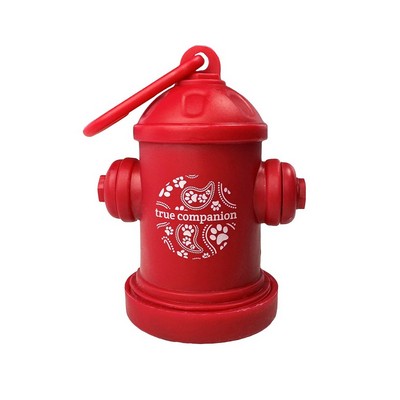 Fire Hydrant Pet Bag Dispenser - 1 Color Imprint