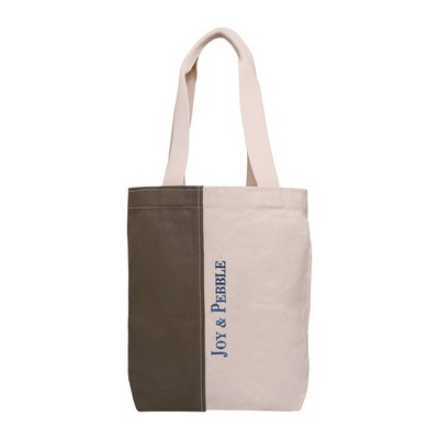 18 Oz. Heavyweight Two Tone Bay Tote