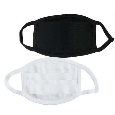 Cotton Face Mask, 3 Layer Face Mask