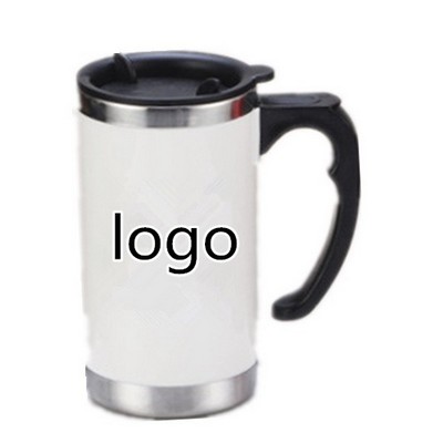 18 oz Stainless Steel Stir Mug