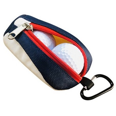 Mini Zipper Golf Ball Bag