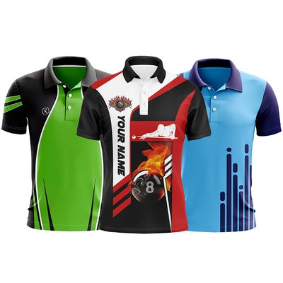 Sublimated Performance Short Sleeve Polo