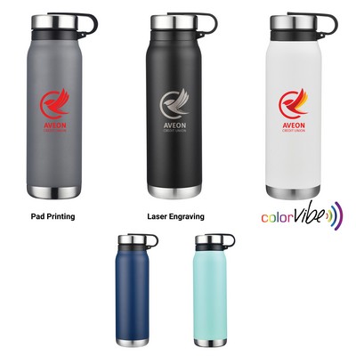 20 oz SipTek Vacuum Water Bottle with Stainless Lid