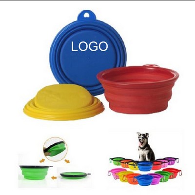 Collapsible Dog Bowl for Portable and Convenient Pet Feeding