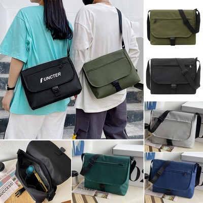 Unisex Oxford Messenger Bag Crossbody Bag Shoulder Bag Sling Bag