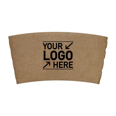 Full Color Kraft Paper Coffee Sleeve