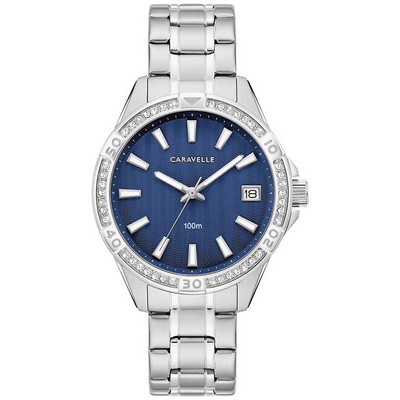 Caravelle Ladies Aqualuxx Crystal Watch