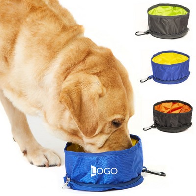 Portable Foldable Dog Bowl