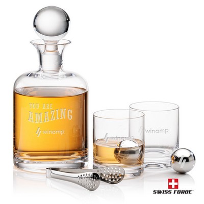 Dresden Decanter Set & Ice Balls