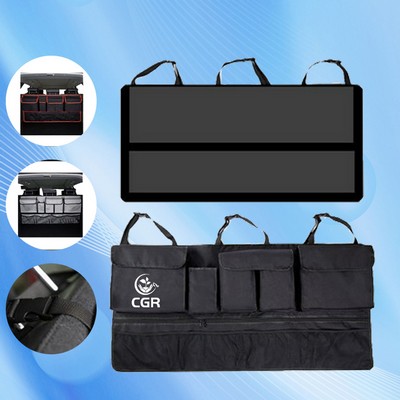 Car Rear Seat Multi-Pocket Organizer