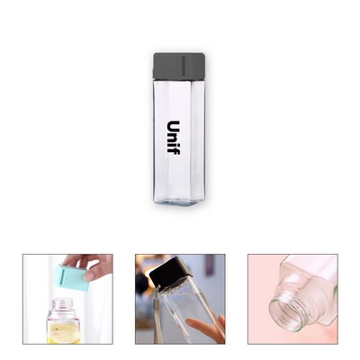 16.9 oz Square Reusable Water Bottle