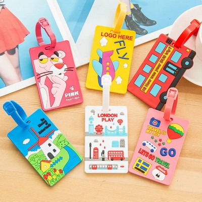 Soft PVC Luggage Tag