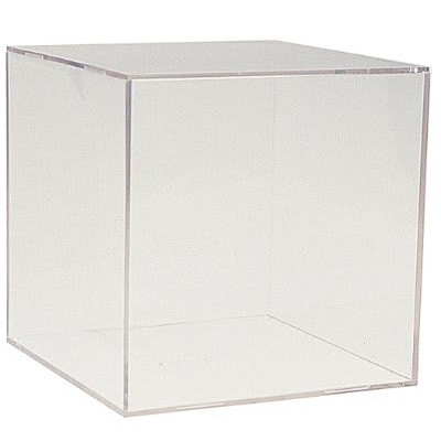 Clear Basketball/Soccer BallQube Display Case