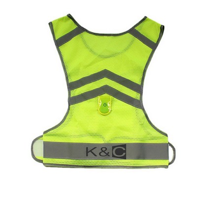 LED Running Safety Reflective Vest