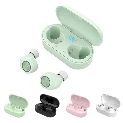 Bluetooth Wireless Earbuds with Charging Case