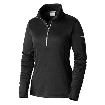 Columbia® Women's Park View™ Half Zip Fleece Pullover Shirt