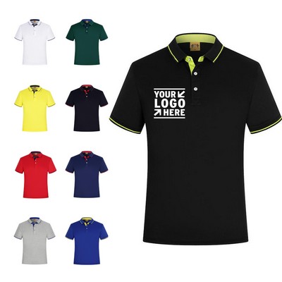 100% Natural Cotton Polo Shirt