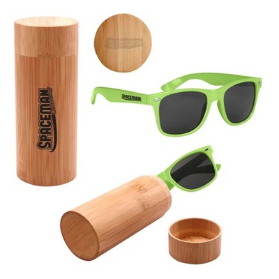 Natural Bamboo Sunglasses Case