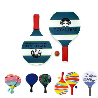 Beach Paddle Ball Game Set