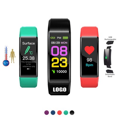 Thermometer Bracelet Smart Watch Fitness Tracker