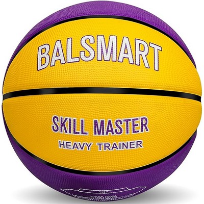 PMS Color Match Rubber 7" Mini Basketball (22")