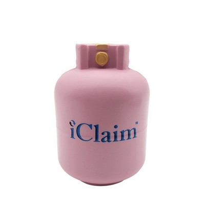 Foam Gas Canister Shaped Stress Ball with Customized Logo