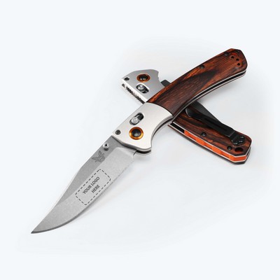 Crooked River Brown Wood Knife