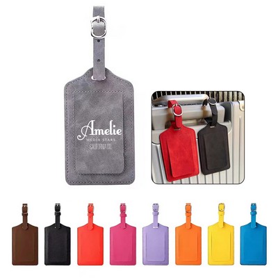 Leather Luggage Tag