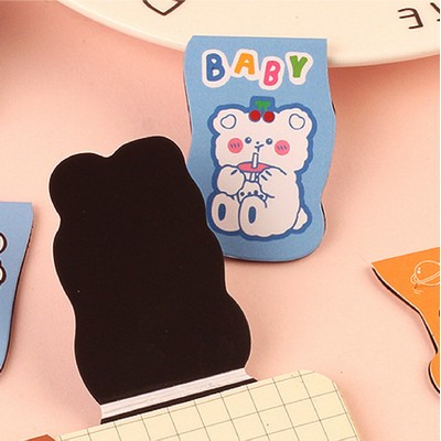 Bear Magnetic Bookmark Book Marker Clip for Library, Museum, Book Club Cute Bookmark for Kid