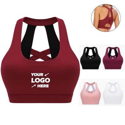 Women Workout Crop Top Bra