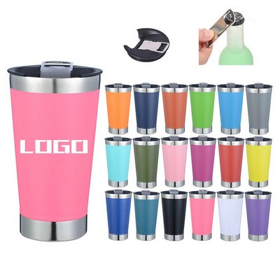 20OZ Stainless Steel Tumbler With Bottle Opener