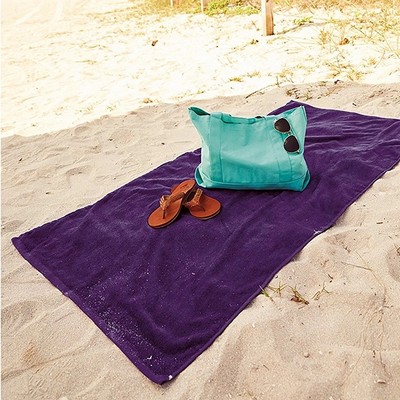 Velour Beach Towel Hemmed (30 X 60) 11lbs/dzn