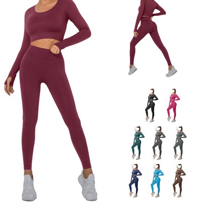 Women Yoga Long Sleeve Outfits