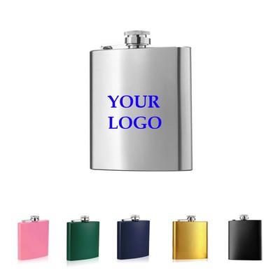 6oz Stainless Steel Hip Flask