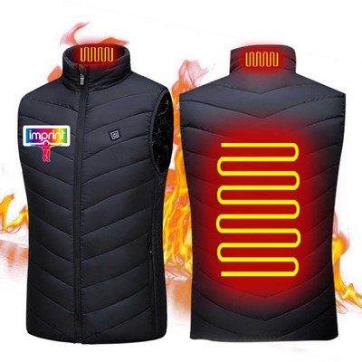 Electric Heated Vest-2 Heating Zones