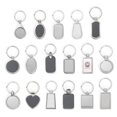 Sublimation Zinc Alloy Keychain