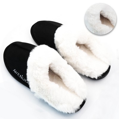 Cozy Fleece-Lined Indoor Slippers