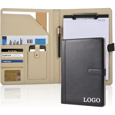 Superior Faux Leather Portfolio Resume Folder Legal Pad