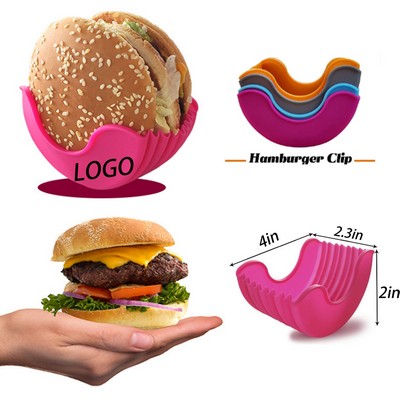 Silicone Burger Holder For Eating