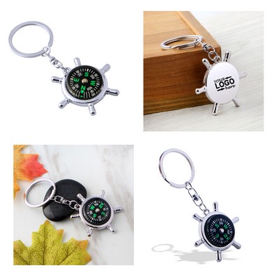 Compass Keychain