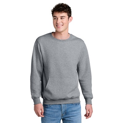 Port & Company® Core Fleece Crewneck Pocket Sweatshirt