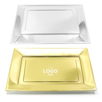 Rectangular Plastic Serving Tray