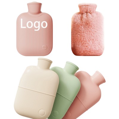 Plush Cover Rubber Hot Water Bag